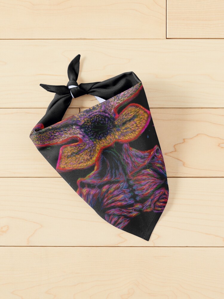 Thumbnail 2 of 6, Pet Bandana, Stranger Thins Demagorgon Netflix designed and sold by Bcolors.