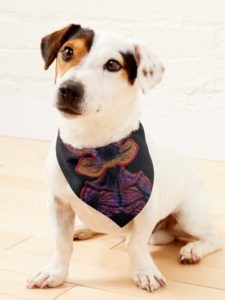 Thumbnail 1 of 6, Pet Bandana, Stranger Thins Demagorgon Netflix designed and sold by Bcolors.