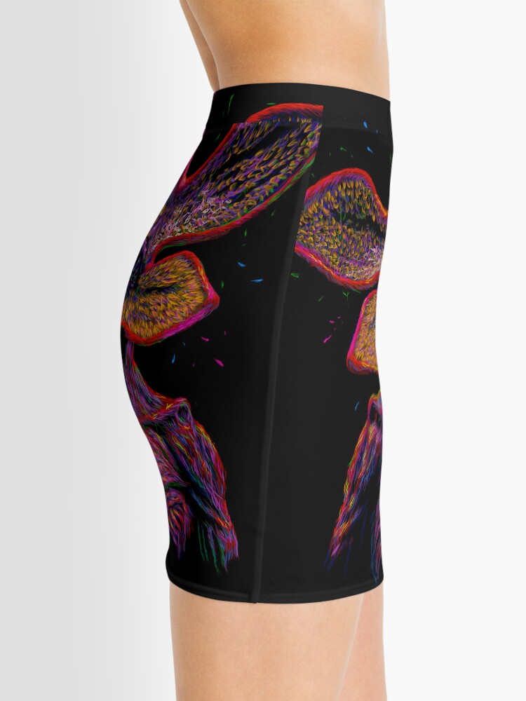 Thumbnail 2 of 4, Mini Skirt, Stranger Thins Demagorgon Netflix designed and sold by Bcolors.