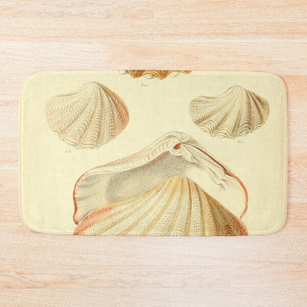 Item preview, Vintage seashell collage digital print designed and sold by dcrc.