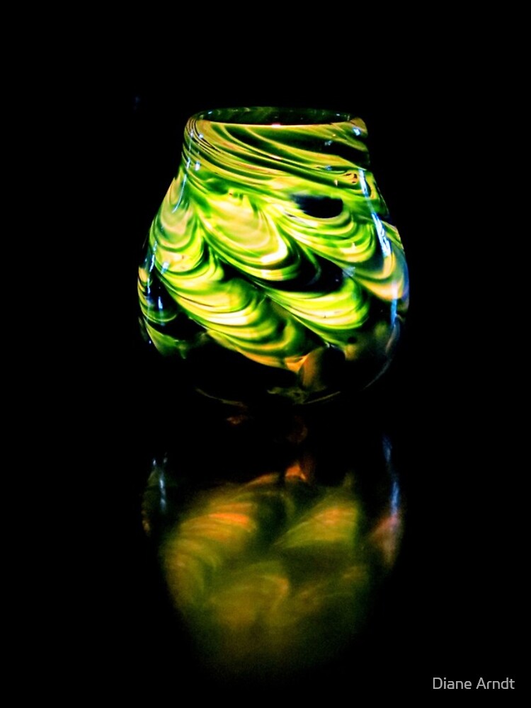 Thumbnail 4 of 4, iPhone Case, Reflections In Green designed and sold by trueblvr.