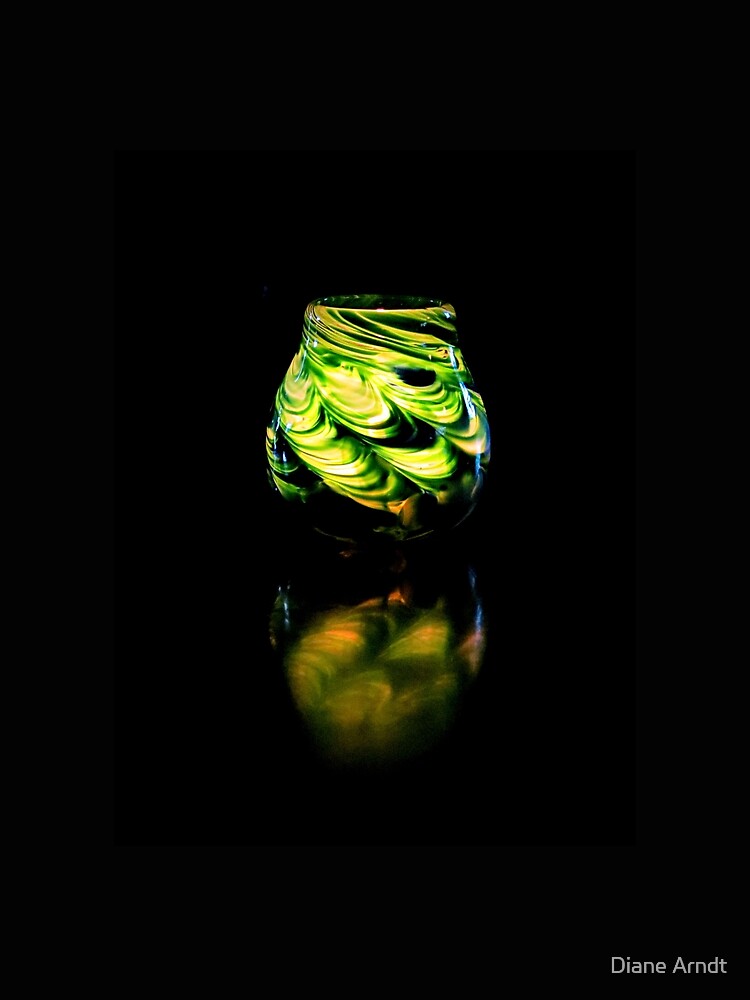 Thumbnail 3 of 3, Scarf, Reflections In Green designed and sold by trueblvr.