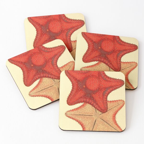 Item preview, Vintage starfish digital print designed and sold by dcrc.
