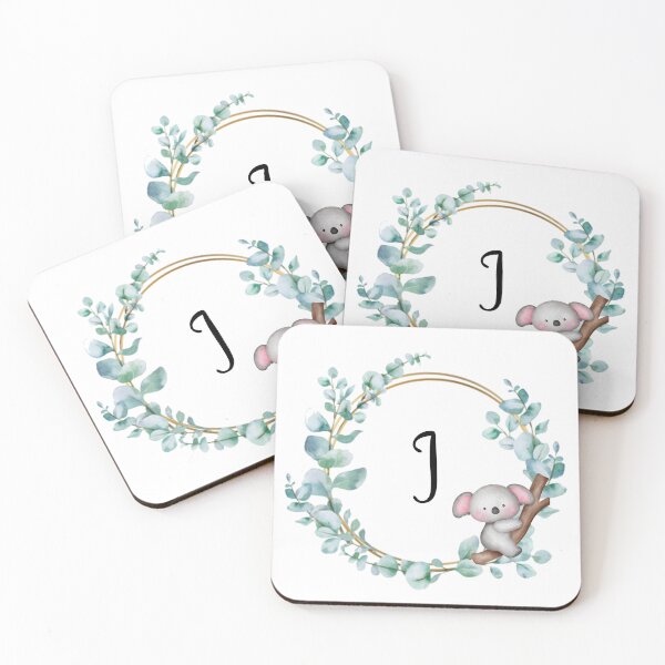 Item preview, Monogram Letter I | Koala Design designed and sold by JustSeasons.