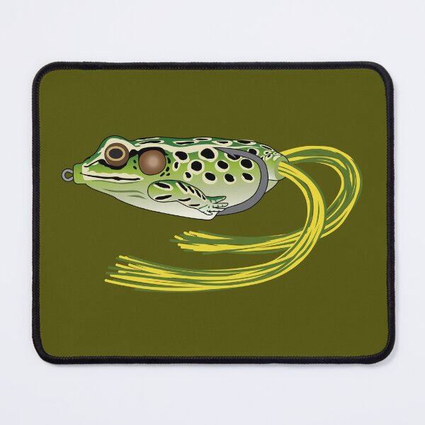 Item preview, Topwater Frog Fishing Lure - Green Leopard designed and sold by BlueSkyTheory.