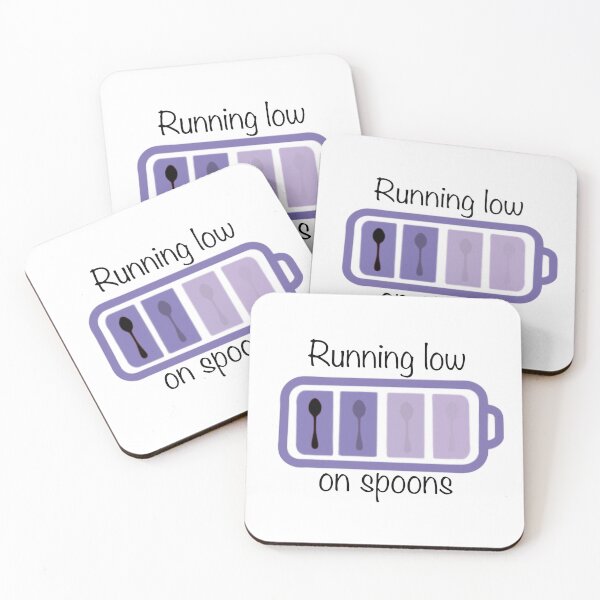 Item preview, Running Low on Spoons | Chronic Illness Awareness designed and sold by Be-Potsitive.