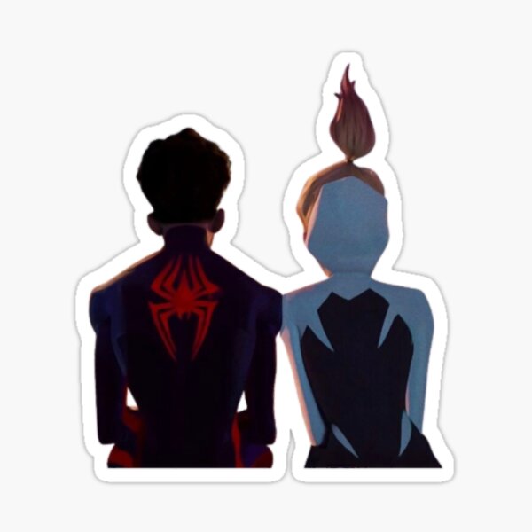 Item preview, Miles Morales and Gwen Stacy (1) designed and sold by tardeera.