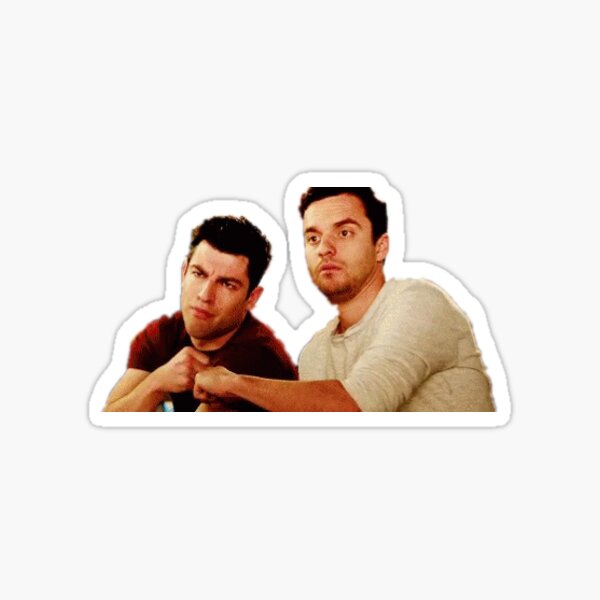 Schmidt and Nick Sticker