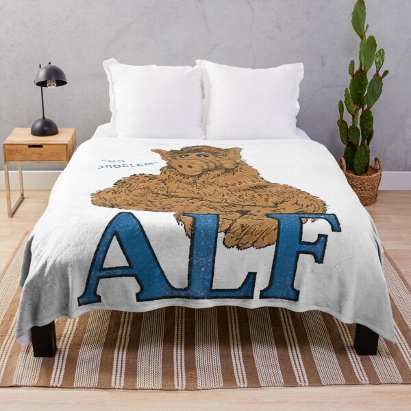 ALF Alien Life Gordon Shumway Fleece newest Blanket 30x40