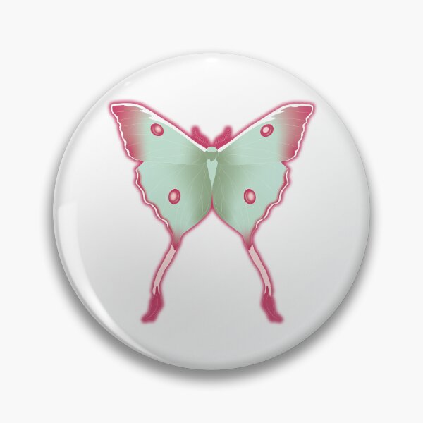 Item preview, Lunar Moth Pink designed and sold by TheSkeletonMan.