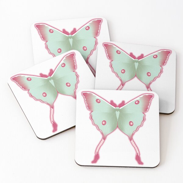 Item preview, Lunar Moth Pink designed and sold by TheSkeletonMan.