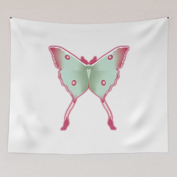 Item preview, Lunar Moth Pink designed and sold by TheSkeletonMan.