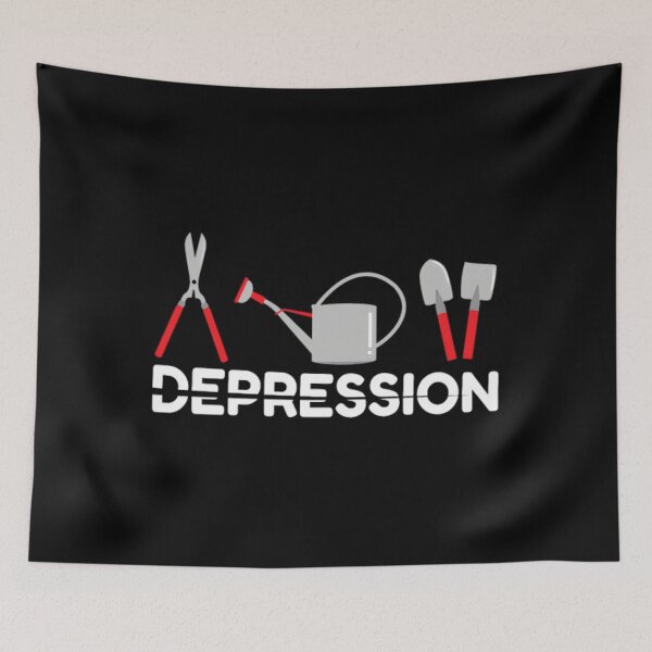 Item preview, How I Fight Depression Gardening	 designed and sold by yittnmnt77.