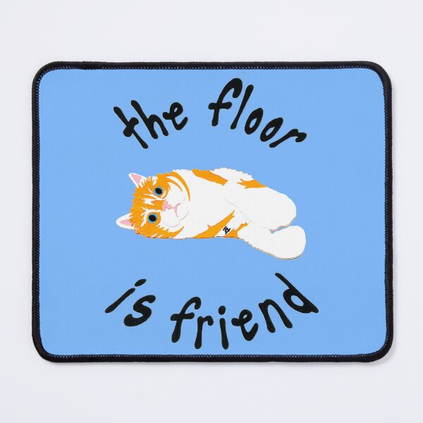 Item preview, the floor is friend (v3 - flame point ragdoll) designed and sold by zan doodles.