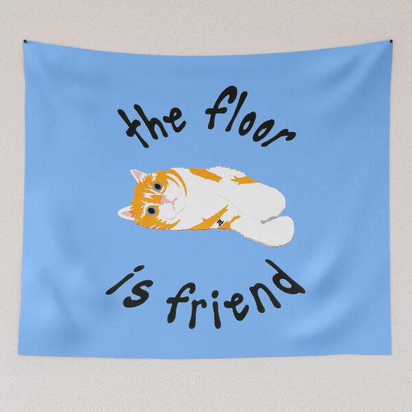 Item preview, the floor is friend (v3 - flame point ragdoll) designed and sold by zan doodles.