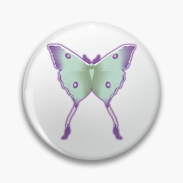 Item preview, Lunar Moth Purple designed and sold by TheSkeletonMan.