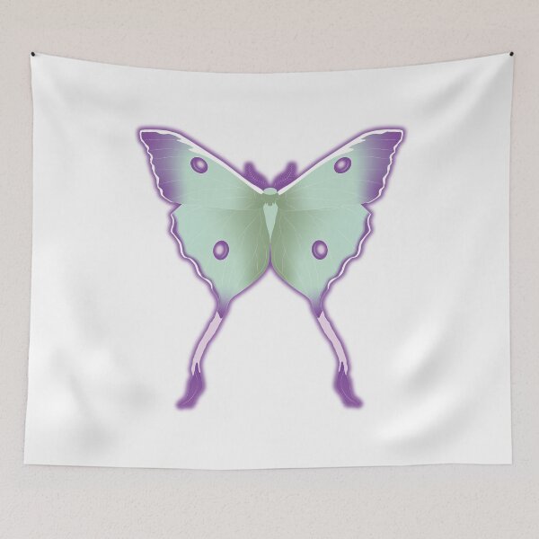 Item preview, Lunar Moth Purple designed and sold by TheSkeletonMan.