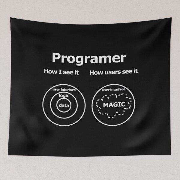 Item preview, How Programers see their work designed and sold by yittnmnt77.