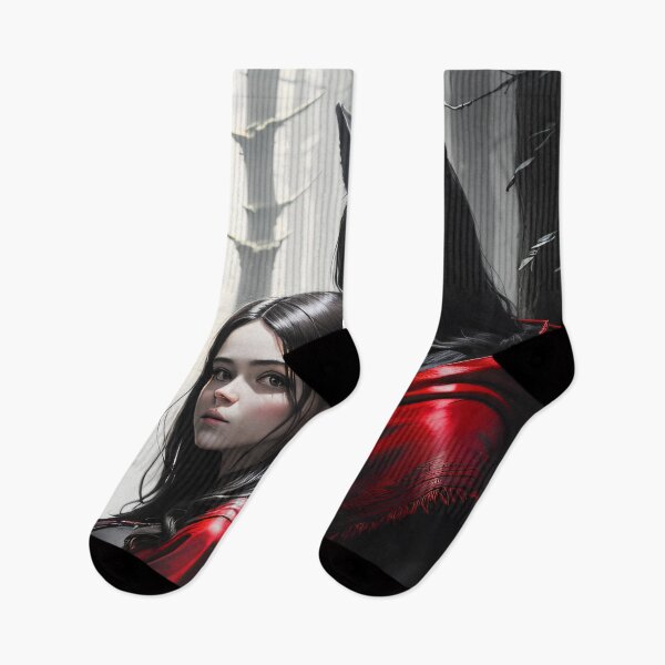 Item preview, Little Red Riding Hood and The Wolf Gothic Art Piece designed and sold by Stoneheim.