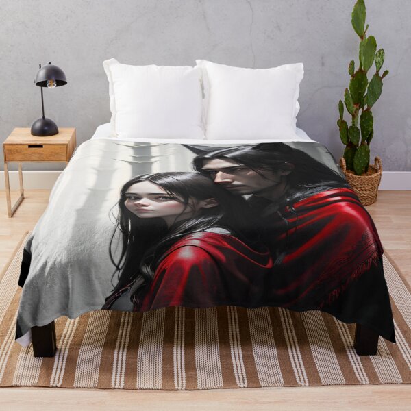 Item preview, Little Red Riding Hood and The Wolf Gothic Art Piece designed and sold by Stoneheim.