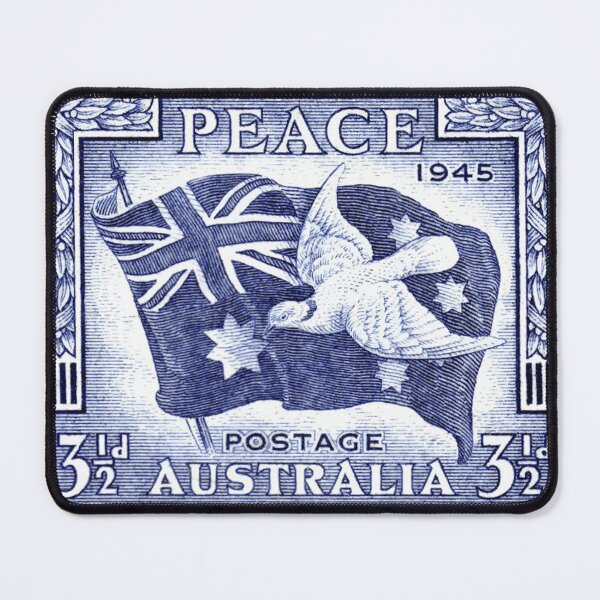 Item preview, Australian Flag Peace Postage Stamp designed and sold by markrichards.