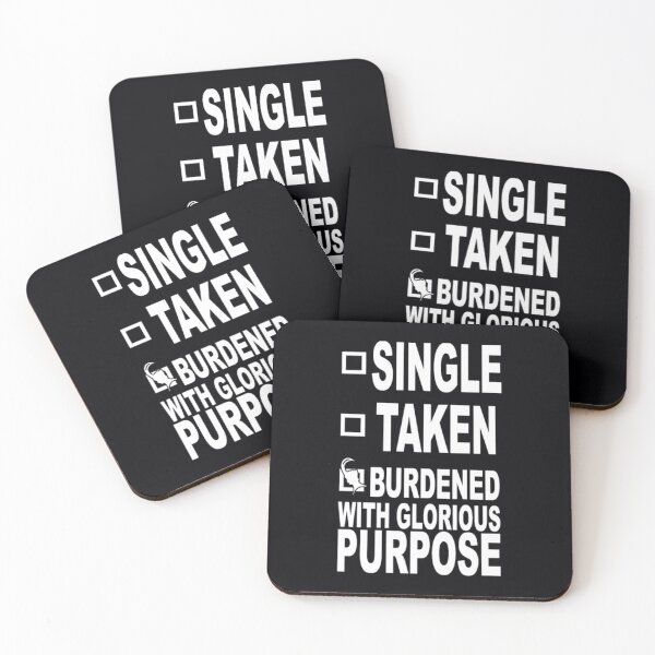 Item preview, Single taken burdened with glorious purpose	 designed and sold by retborcl3.