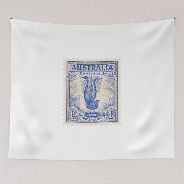Item preview, Australian Lyre Bird Postage Stamp designed and sold by markrichards.