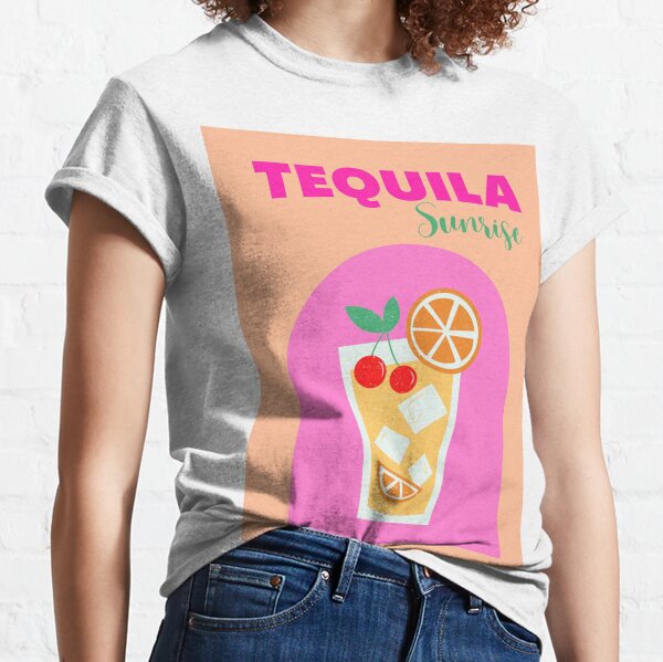 Tequila Sunrise At Sea Unisex Tee