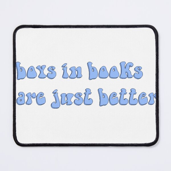 Item preview, Boys in Books are Just Better designed and sold by MyStickersStore.