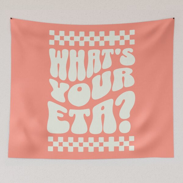 Item preview, New jeans whats your eta typography | Morcaworks designed and sold by Morcawork.
