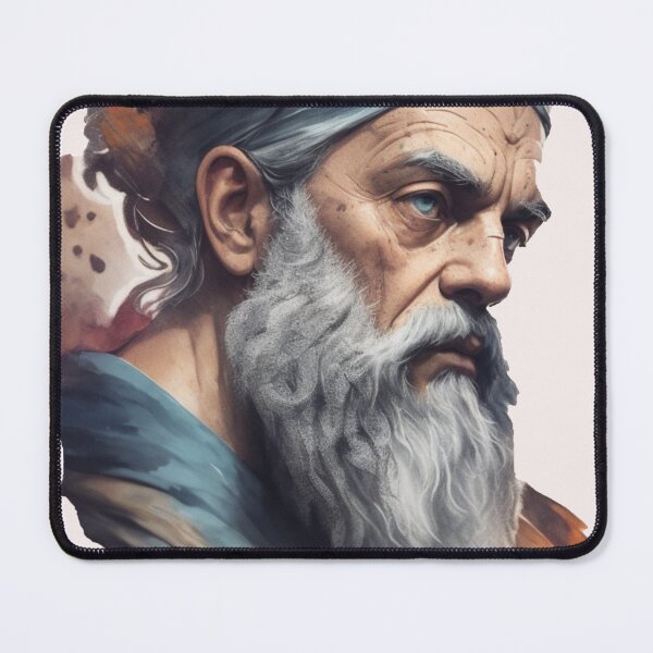 Item preview, Plato Design l Style Philosopher Plato Art Digital - AI Art designed and sold by StoicWarrior.