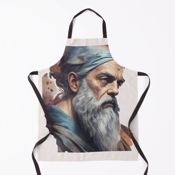 Artikelvorschau, Plato Design l Stil Philosoph Plato Art Digital - AI Art entworfen und verkauft von StoicWarrior.