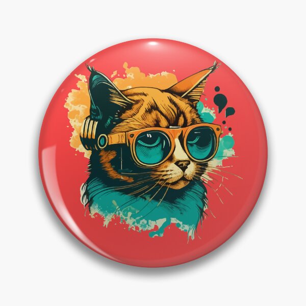 Item preview, Awesome Cat  designed and sold by MedEla  ⭐⭐⭐⭐⭐.