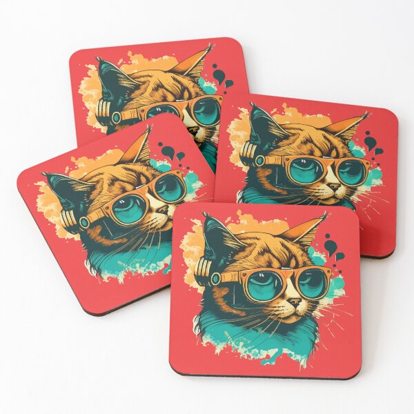 Item preview, Awesome Cat  designed and sold by MedEla  ⭐⭐⭐⭐⭐.