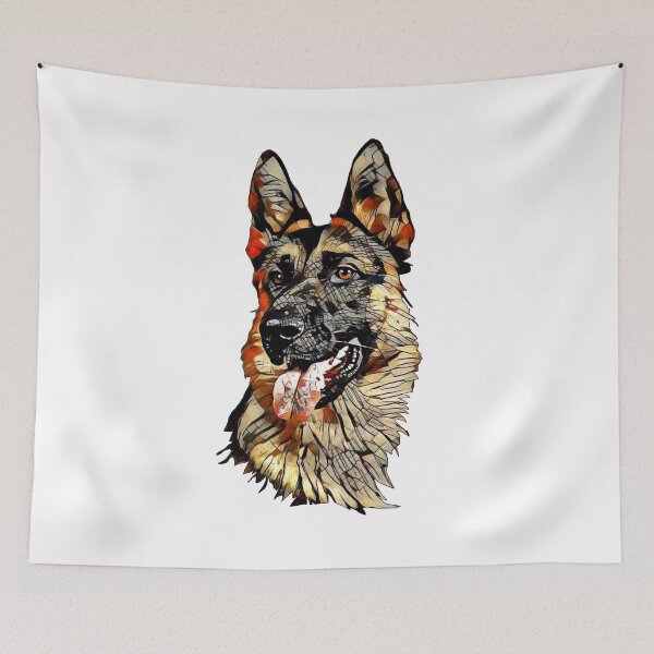 Item preview, German Shepherd dog designed and sold by TuyaArts.