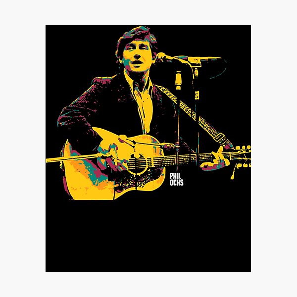 Item preview, Phil Ochs. Philip David Ochs. An American Protest Singer. Sardonic Humor, Political Activism V Essen designed and sold by REERRISH.