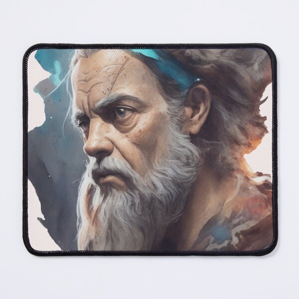 Item preview, Plato Design ll Style Philosopher Plato Art Digital - AI Art designed and sold by StoicWarrior.
