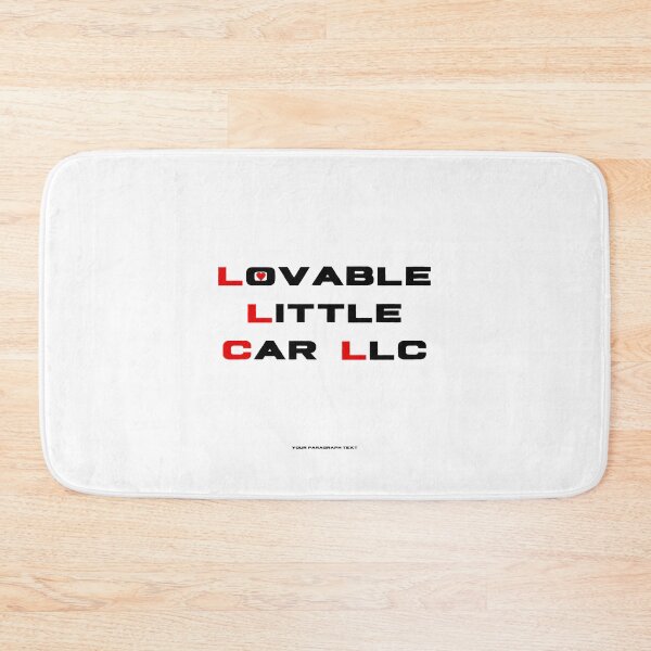 Item preview, LOVABLE LITTLE CAR LLC designed and sold by RobbiesMusic.