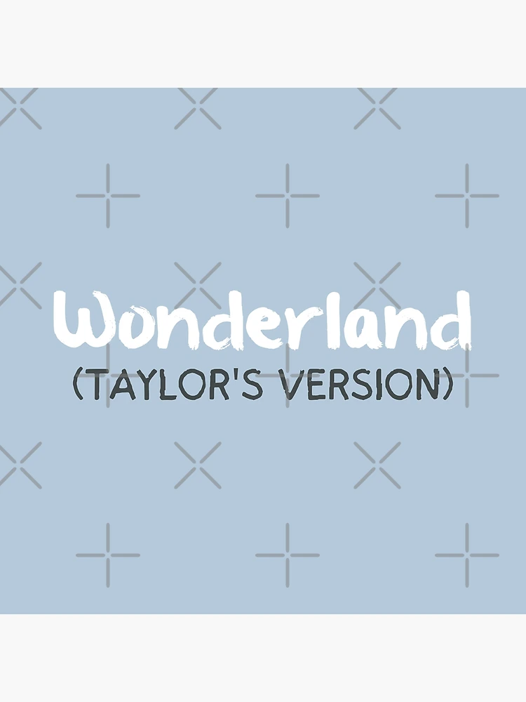 Wonderland Taylors Version Poster for Sale by bombalurina