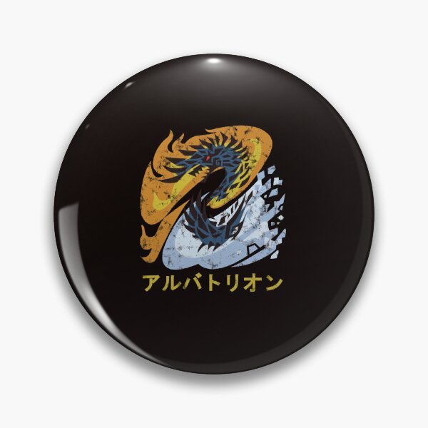 Item preview, Monster Hunter World Iceborne Alatreon Kanji  designed and sold by CLAIRETURGIS.