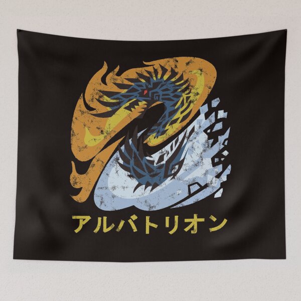 Item preview, Monster Hunter World Iceborne Alatreon Kanji  designed and sold by CLAIRETURGIS.