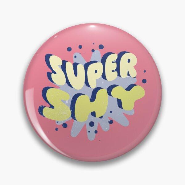 Item preview, Newjeans New Jeans super shy typography kpop | Morcaworks designed and sold by Morcawork.