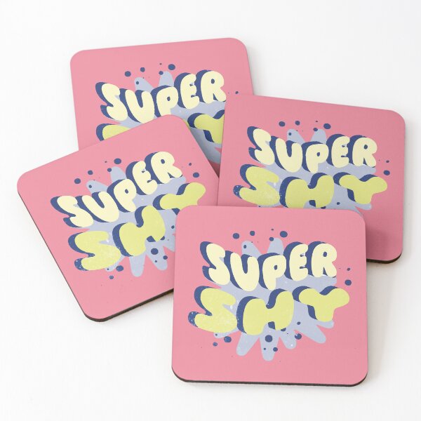 Item preview, Newjeans New Jeans super shy typography kpop | Morcaworks designed and sold by Morcawork.
