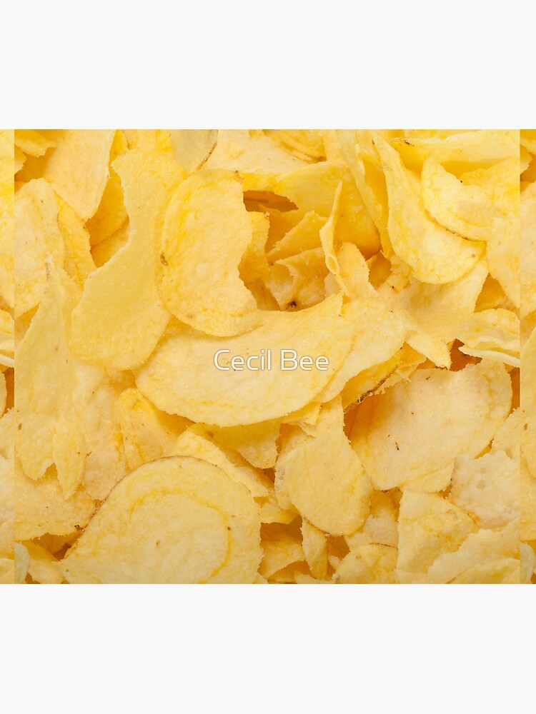 "potato chips" Throw Blanket for Sale by Cecil Bee Redbubble