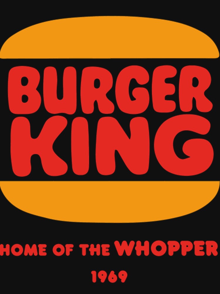 Vintage 70s, 80s, 90s, Burger King Home Of The Whopper 1969 Logo