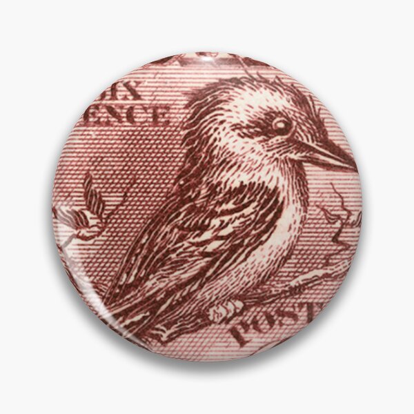 Item preview, Australian Kookaburra Vintage Postage Stamp designed and sold by markrichards.