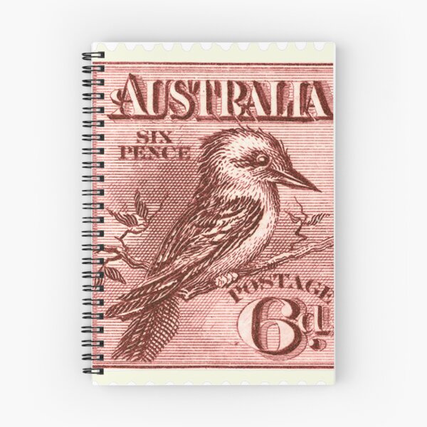 Item preview, Australian Kookaburra Vintage Postage Stamp designed and sold by markrichards.