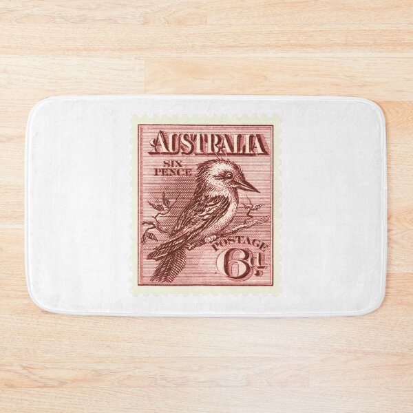 Item preview, Australian Kookaburra Vintage Postage Stamp designed and sold by markrichards.