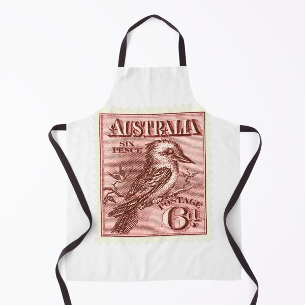 Item preview, Australian Kookaburra Vintage Postage Stamp designed and sold by markrichards.