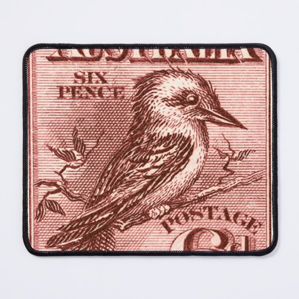Item preview, Australian Kookaburra Vintage Postage Stamp designed and sold by markrichards.